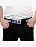 DC Comics Batman Villain Mr Freeze Poses and Title Youth Seatbelt Buckle Belt, , alternate - view 3